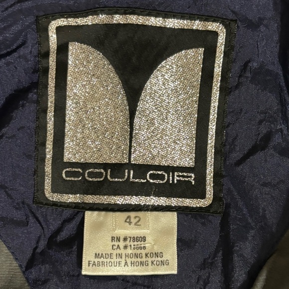 Vintage Couloir One Piece Ski Suit 80's 90's Women' Size 42 - Picture 4 of 15